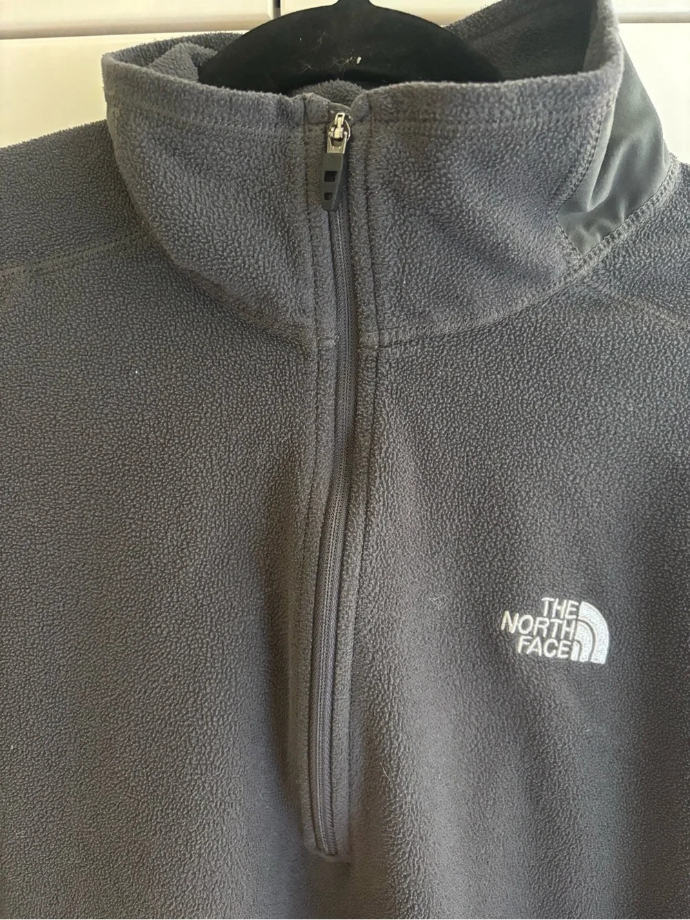 The North Face Men's Half-Zip Fleece Pullover - black tka 100 glacier flashdry L
